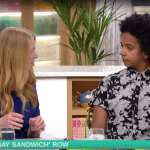 Sonia Pulton and Melissa Thompson discussing LGBT sandwich and cotton ceiling on This Morning