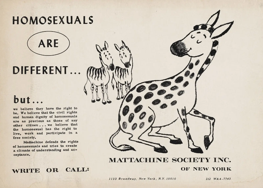 Mattachine NY screenshot gay and  lesbian history