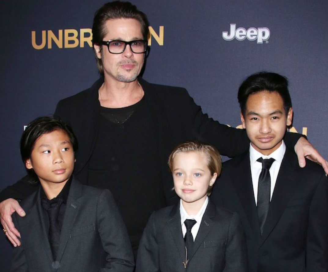 Shiloh like dress does boy jolie pitt a Brad Pitt