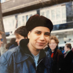 Faika El-Nagashi at Women's Day in VIenna 1990s